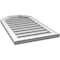 Ekena Millwork Octagonal Top Surface Mount PVC Gable Vent w/ 2"W x 1-1/2"P Brickmould Frame, 18"W x 32"H GVPOT18X3202SF - alternate 5